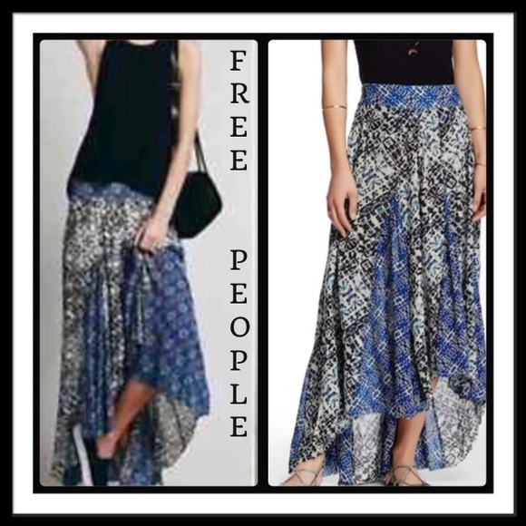 Free People Dresses & Skirts - FREE PEOPLE IVORY COMB MAXI SKIRT (sz S) NWT